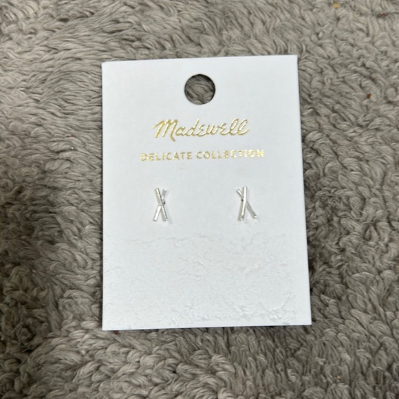 Z48 Delicate Collection Demi-Fine X Stud Earrings - Picture 3 of 3